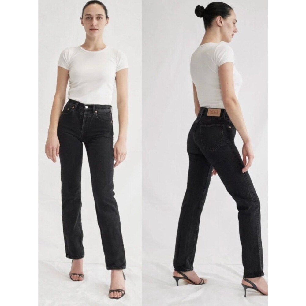 The Feel Studio Inc. The Black Genuine Jean Size 26 Tall